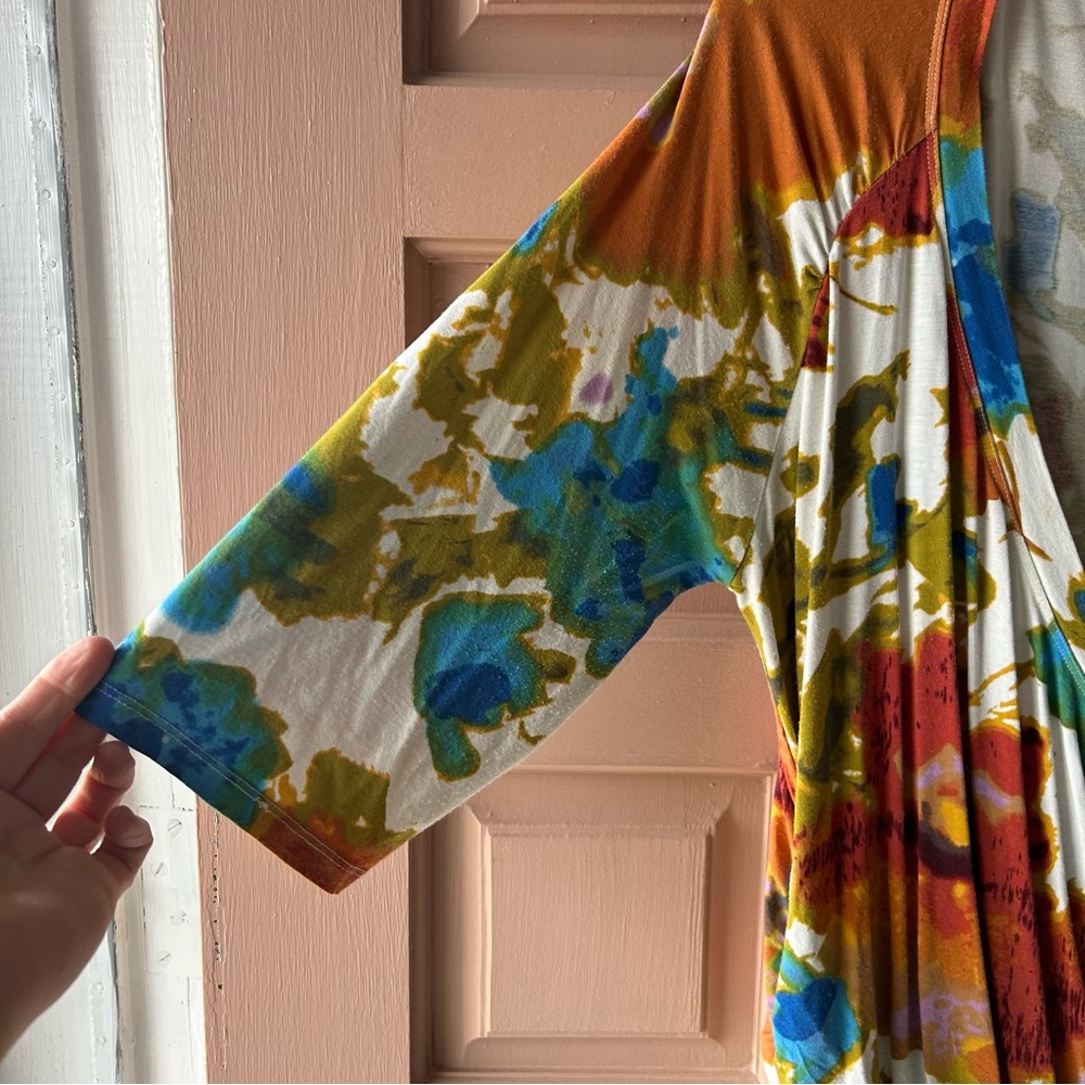 CAbi Multicolor Patterned Top - Picture 5 of 6